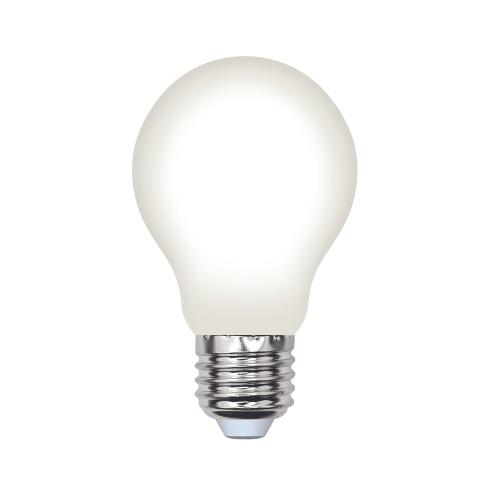 LED-A60-9W-3000K-E27-FR-SLF Лампа светодиодная. Форма A. матовая. Теплый белый свет 3000K. ТМ Volpe