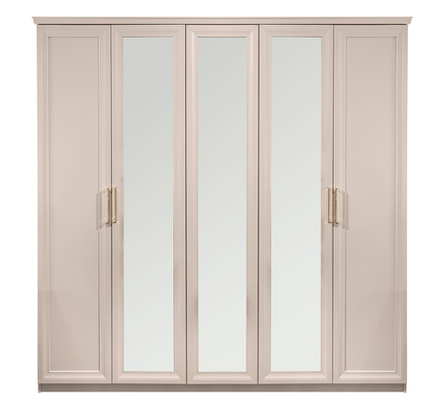 Мокко (Эра) Шкаф пятидверный