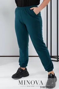 Штаны 605-зеленый Minova