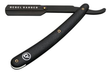 Опасная бритва со сменным лезвием REBEL BARBER Professional Black