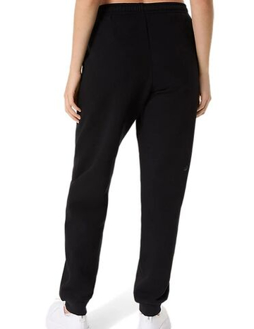 Женские теннисные брюки Asics Logo Fleece - performance black