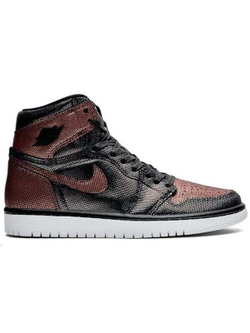 Кроссовки Jordan 1 Retro High Fearless Metallic Rose Gold