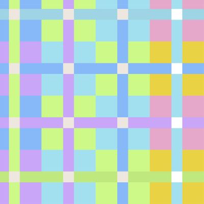 Яркий светлый клетчатый принт