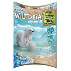 Playmobil - маленький белый медвежонок Wiltopia 71073