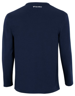 Теннисная футболка Tecnifibre Trainning T-Shirt Long Sleeve - marine