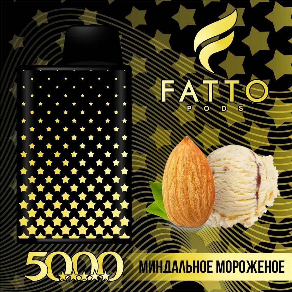 FATTO PODS 5 STAR - Almond Ice Cream (2% nic)