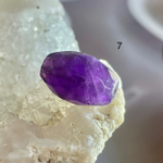 54611  Аметист Бусина бочонок 10*14мм огр