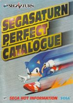 Журнал Sega Saturn Perfect Catalogue Sonic the Hedgehog