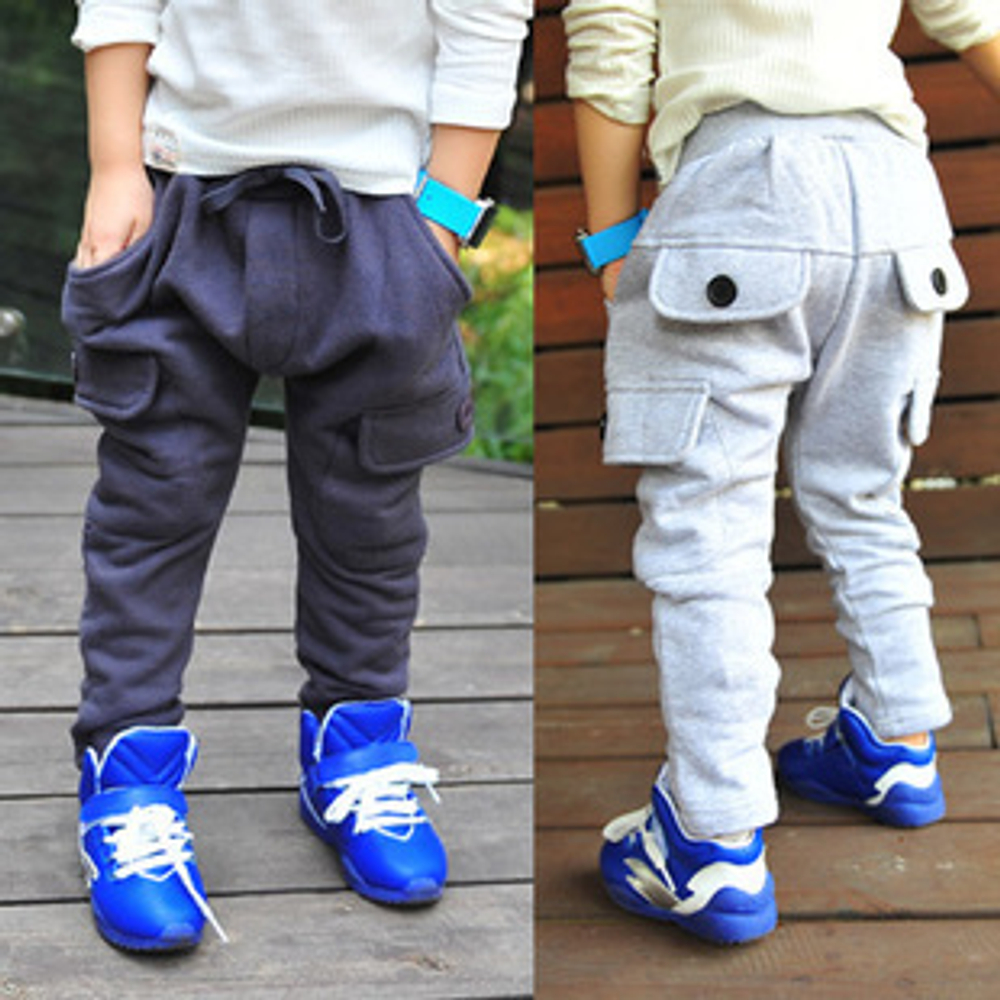 Брюки детские однотонные спортивные