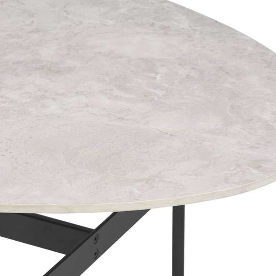 Кофейный стол Prato 140х70 см, серая керамика