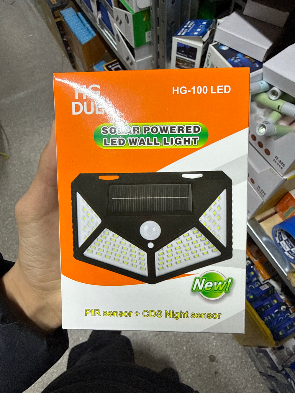 Солнечный прожектор HG-100 Led 100