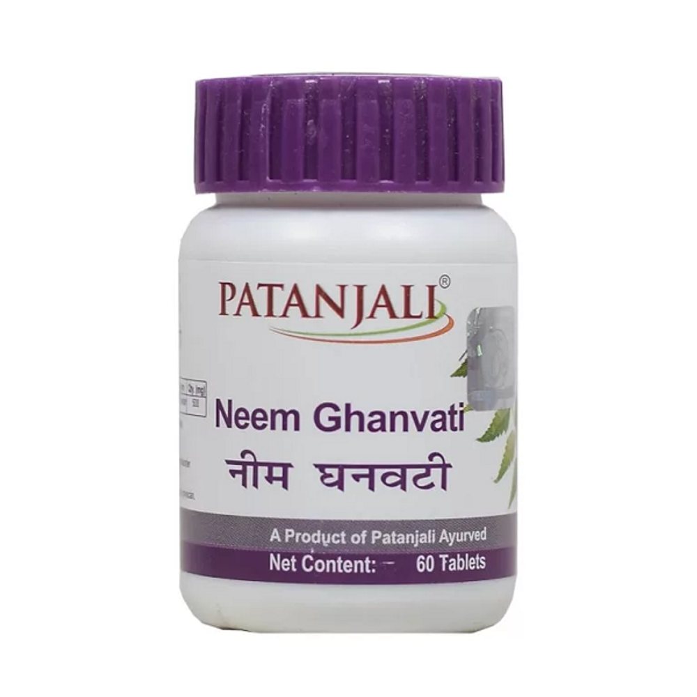 БАД Patanjali Neem Ghanvati, 40 г
