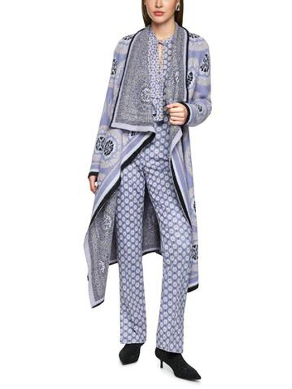 Marc Cain Пальто вязаное из смесовой шерсти