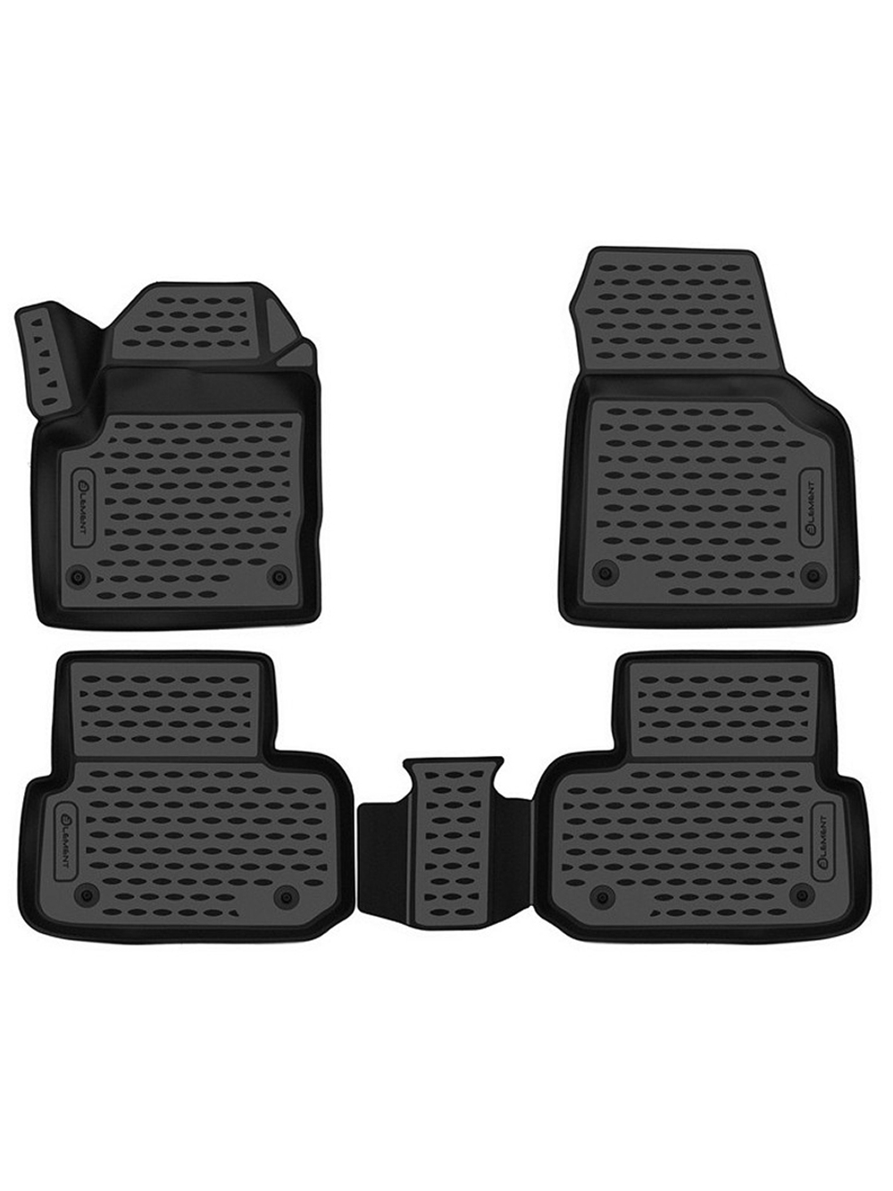 Коврики в салон для LAND ROVER Discovery Sport, 2014-, 4 шт. (полиуретан) NLC.3D.28.17.210