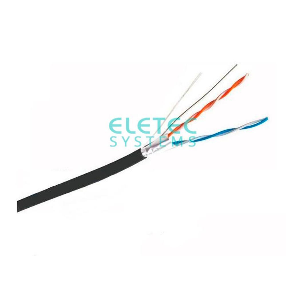 06-223 FTP кат.5e, 2 пары, 0,51 кабель витая пара Eletec