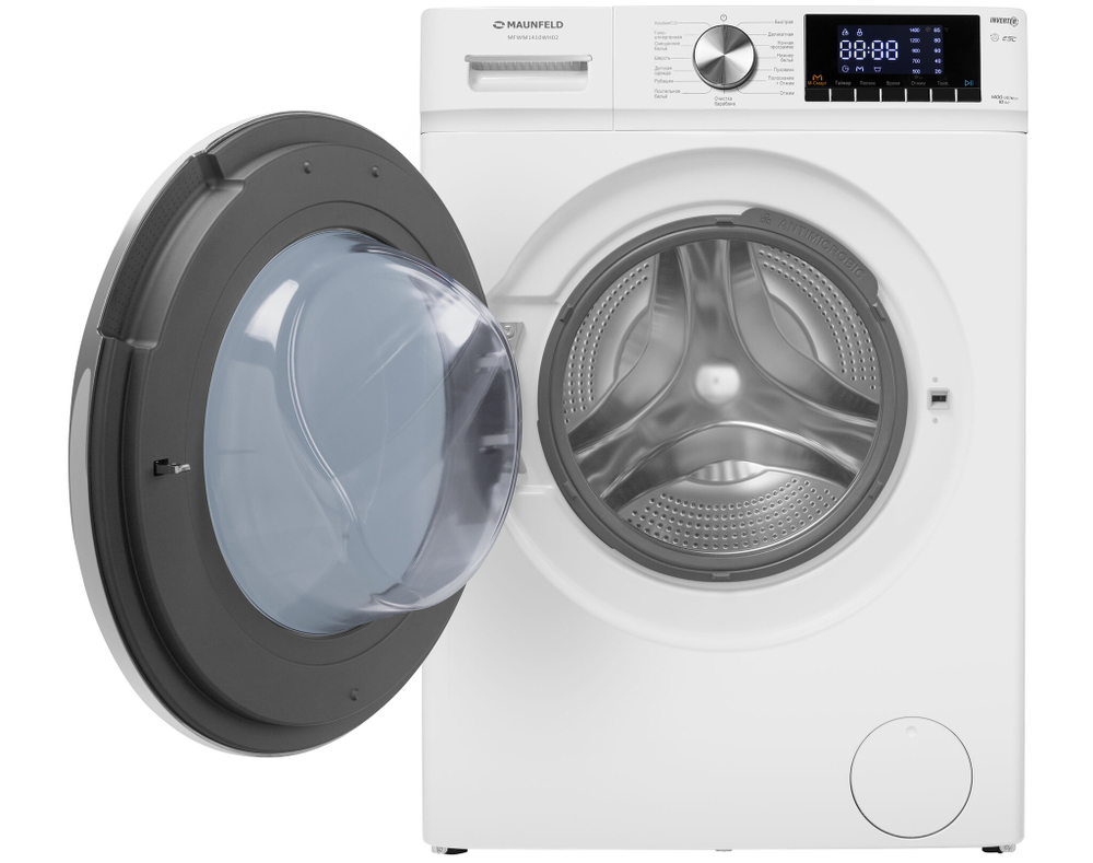 Стиральная машина c инвертором MAUNFELD MFWM1410WH02 фото 4
