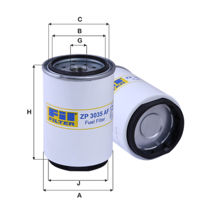 Фильтр топливный ZP 3035 AF