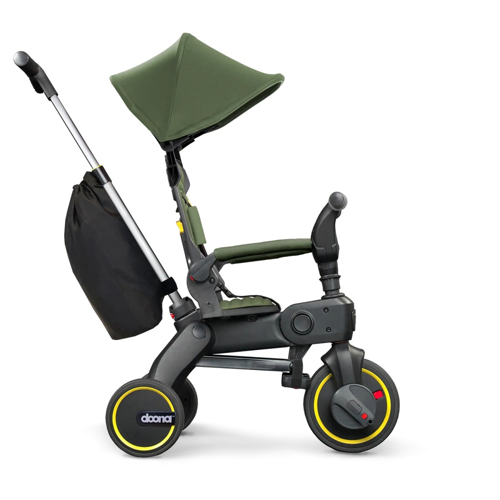 Детский складной трехколесный велосипед Doona Liki Trike S3, Desert Green