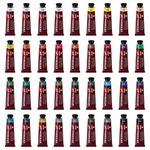 Краски масляные художественные НАБОР "PREMIERE 36 штук 32 цвета!", в тубах 12 мл, BRAUBERG ART, 192008