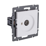 Розетка TV (папа), белый матовый Kollinger REA-007WM для Aspekt, Eleganz, Reflex