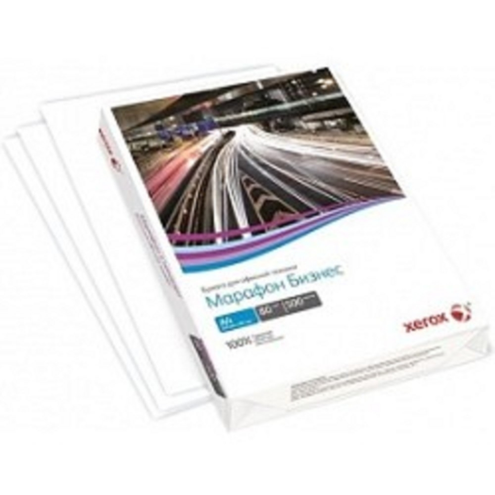 XEROX 450L91820 Бумага Марафон Бизнес А4, 80 г/м2, 500 л., 164 CIE, B (отпускается коробками по 5 пачек в коробке)