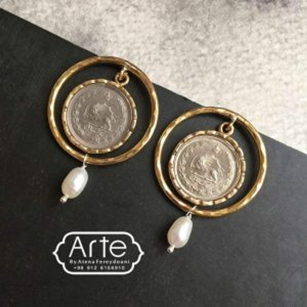 Серебряные серьги Arte Moteorban 20220540 Иран