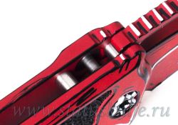 Нож Heretic Knives Medusa Auto MagnaCut Red Cel Shading Limited Editionфотография - 7