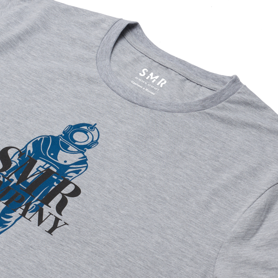 TSHRT SMR COMPANY LOGO Grey