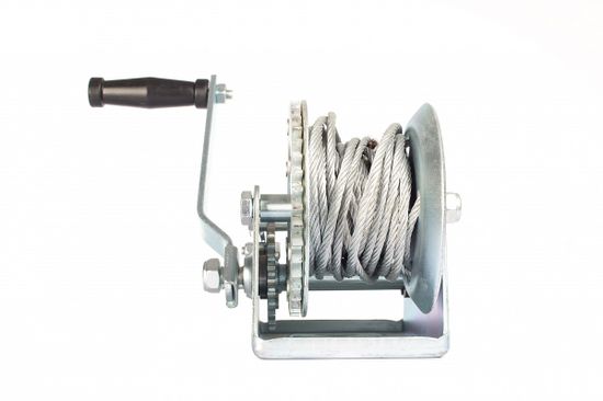 Лебедка ручная TOR ЛФ-2500 (FD) г/п 1,0 т, длина троса 10 м