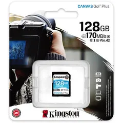 Kingston 128GB Canvas Go Plus UHS-I