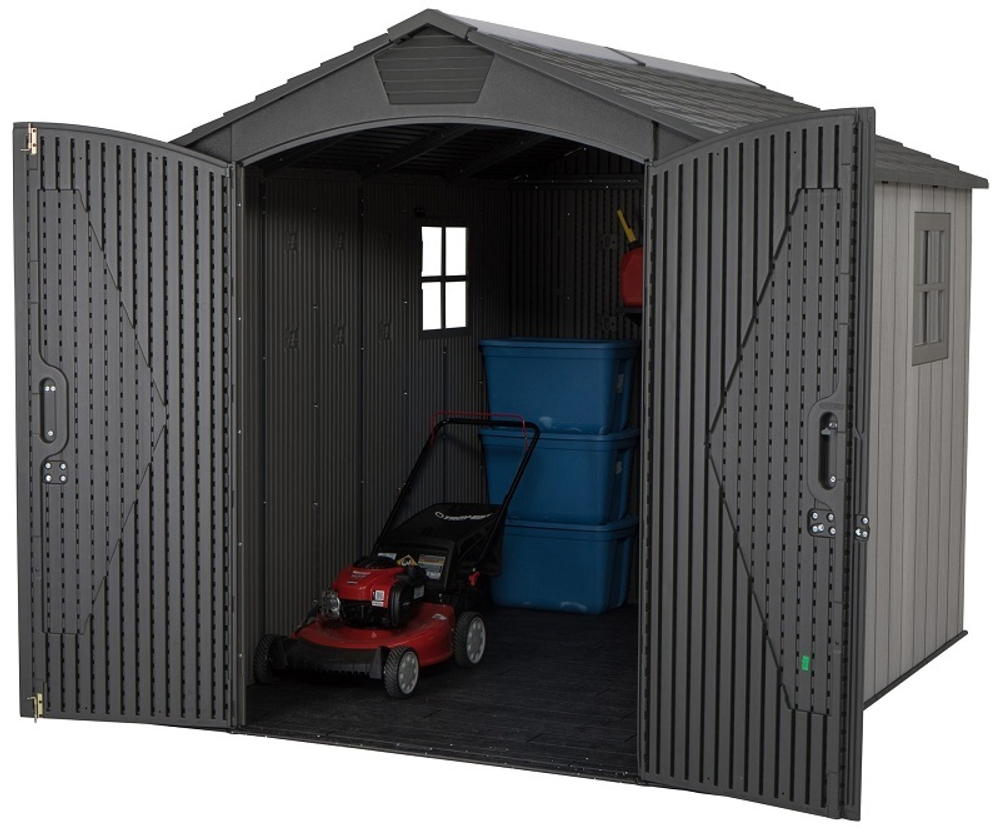 Сарай пластиковый усиленный WoodLook 7*9.5