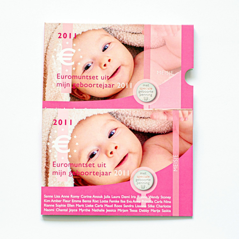 Netherlands 2011 Baby Set - Girl