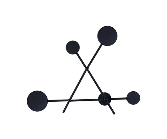 2207A,19 Настенный светильник Фирс черный Led 32W