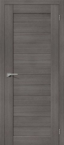 Межкомнатная дверь  Браво-21 Grey Veralinga ( глухая, без стекл )