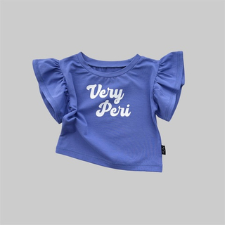 Футболка Бабочка (Very Peri) с текстом