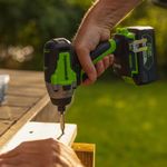 Аккумуляторный ударный винтоверт Greenworks GD24ID3,3802807, 24v, без АКБ и ЗУ
