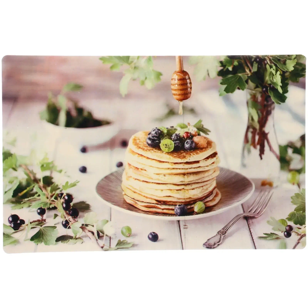 Салфетка на стол 42*27см в наборе 4шт «Блинчики»