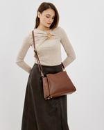 Сумка 580 03 коньячный