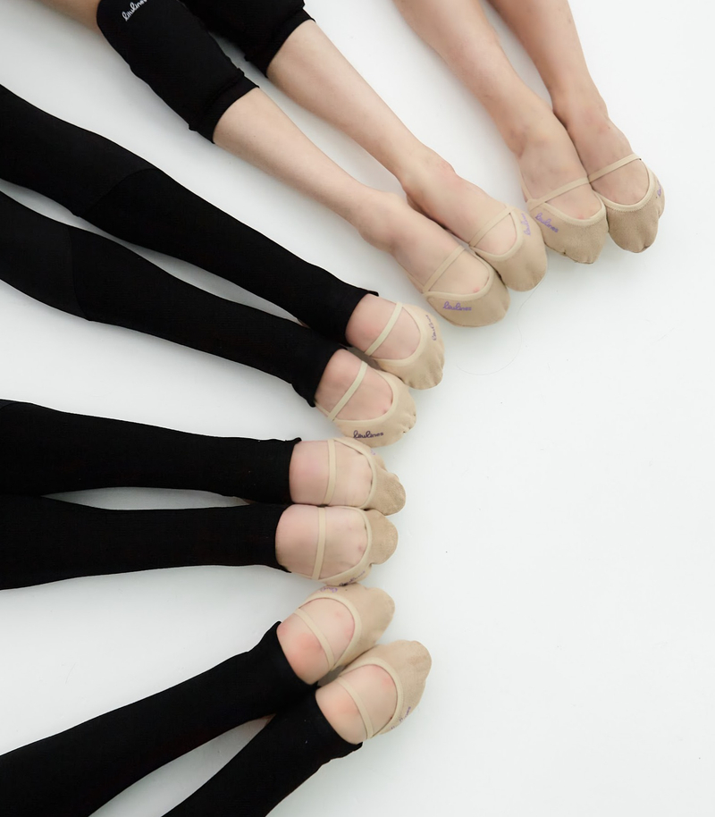 Полупальцы Nude мультипак (3 пары)