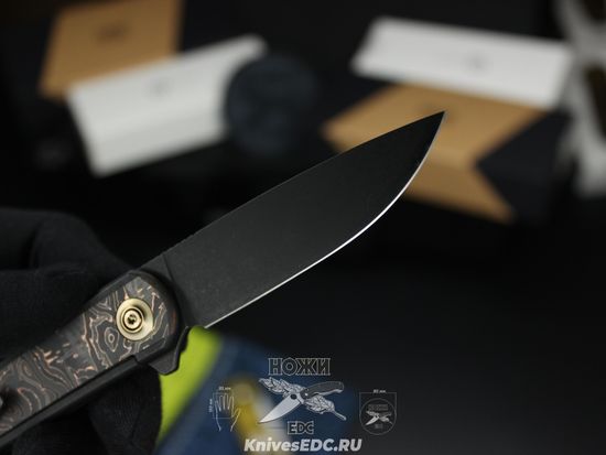 Нож складной WE Knife Smooth Sentinel WE20043-6 сталь клинка CPM-20CV, рукоять титан
