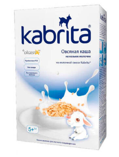 Каша Kabrita Овсяная (5+) 180 г
