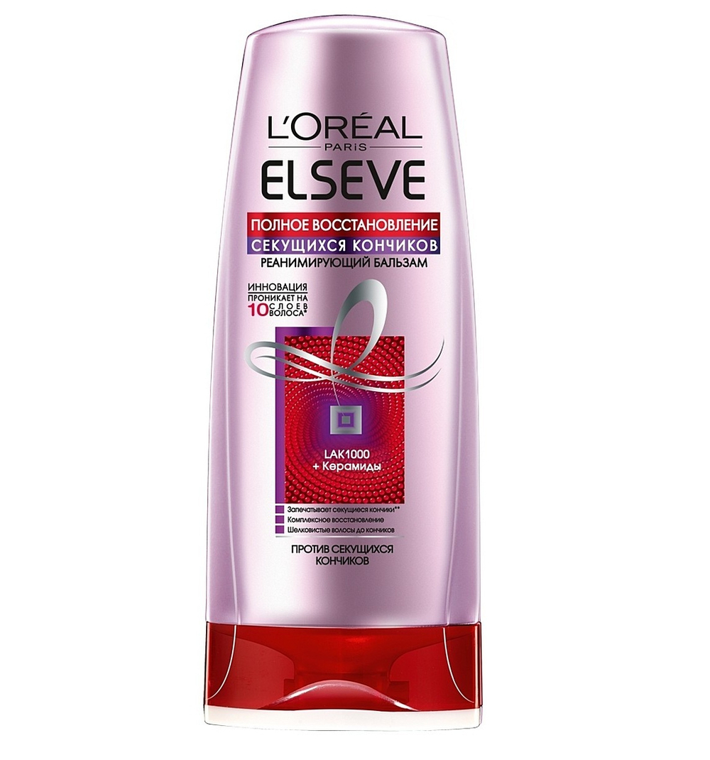 L'Oreal Paris Бальзам Elseve Полное восстановление, для секущихся кончиков, реанимирующий, 200 мл