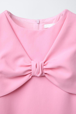 ZARA ПЛАТЬЕ БЕЗ РУКАВОВ, РОЗОВЫЙ