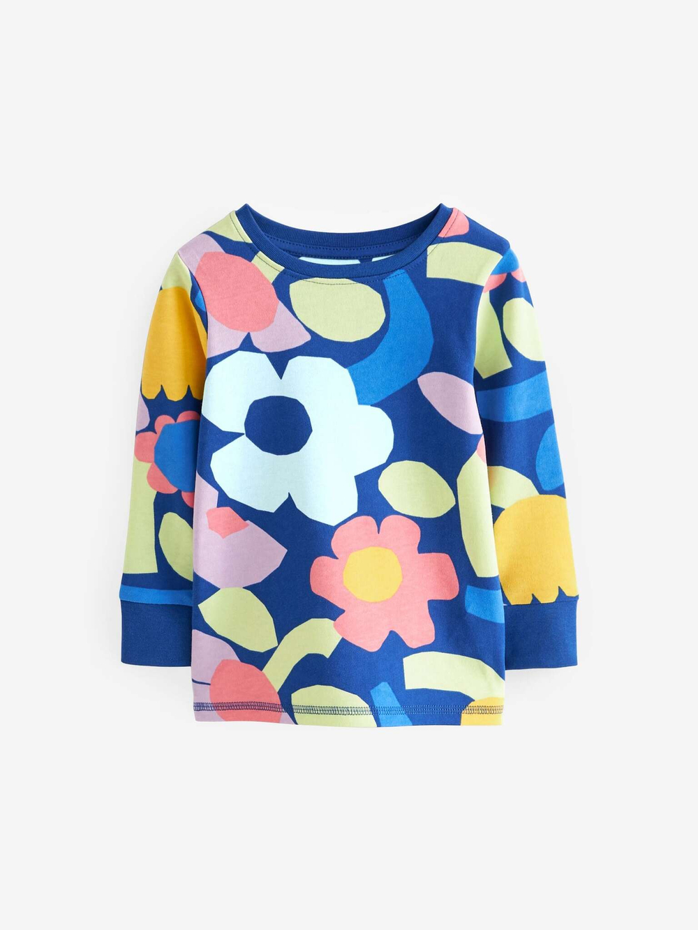 Пижама для девочки Next 617-945, 3 шт., Розовый, Синий