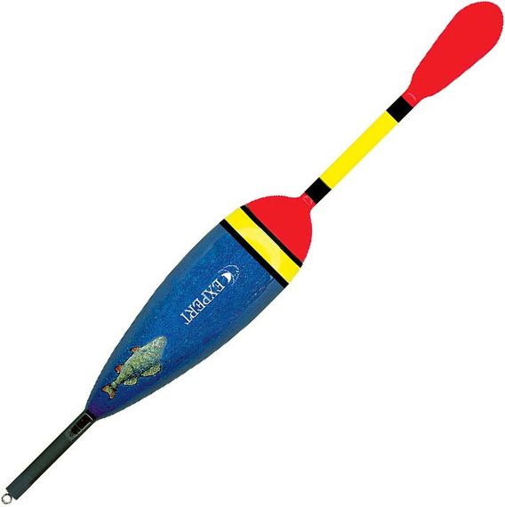 Поплавок из бальсы EXPERT Серия 204-41 (10 г/15 см Синий/Черный/Желтый/Красный)