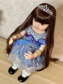 Кукла Реборн виниловая 55см в пакете (FA-539)