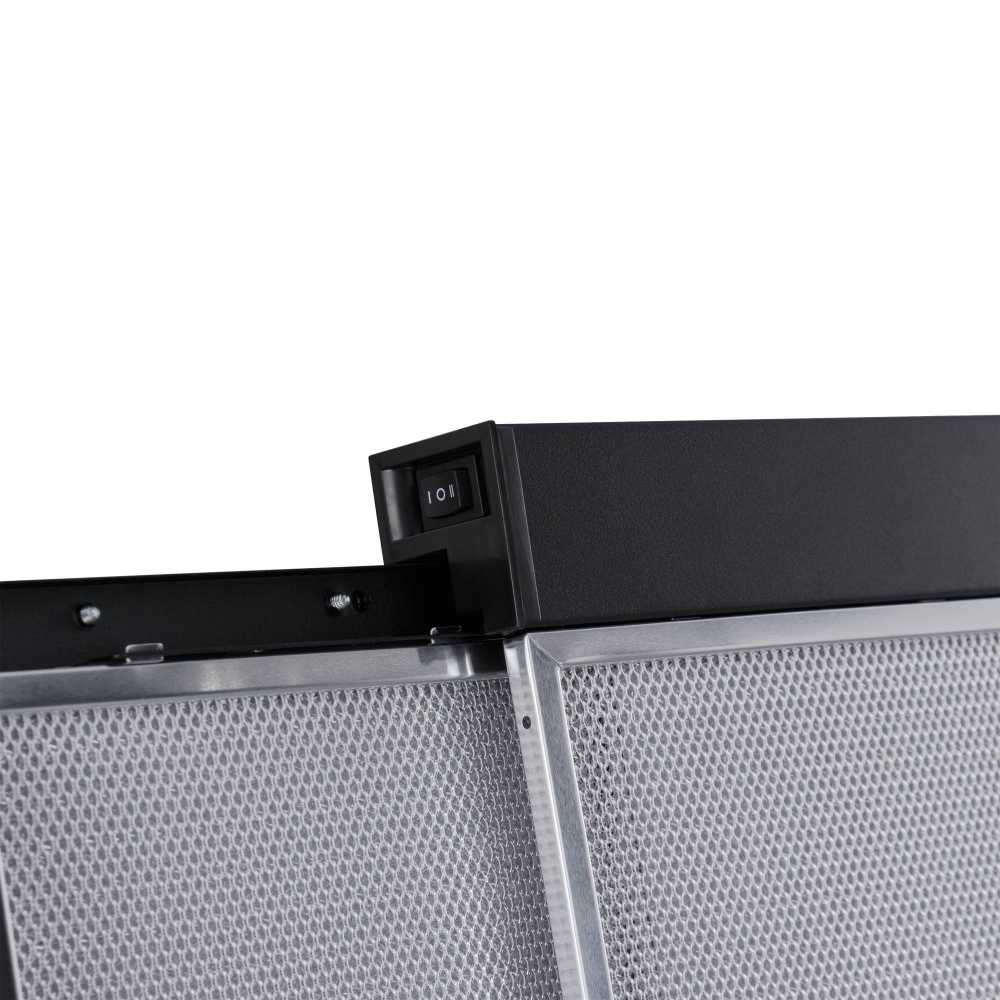 Телескопическая вытяжка Meferi SLIDEBOX60BK GLASS ULTRA фото 12