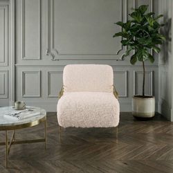 Кресло Нимфея Какао Айвори