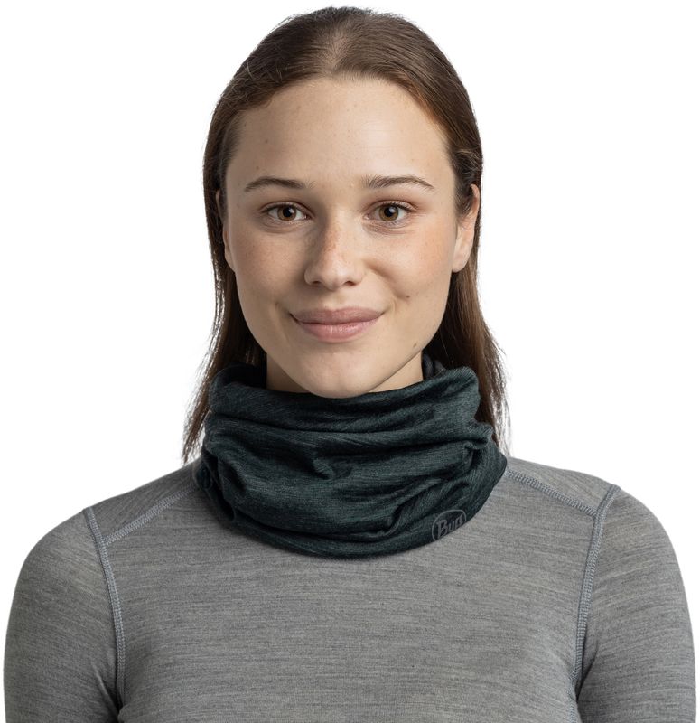 Бандана-труба Buff Merino Lightweight Multistripes Forest Фото 2