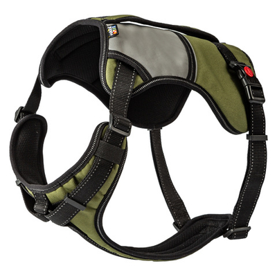 60325 Шлейка   RUKKA PETS MISSION HARNESS анатомическая с мягкой подкладкой и расширенной мягкой спиной, цвет DARK OLIVE зеленый (585)